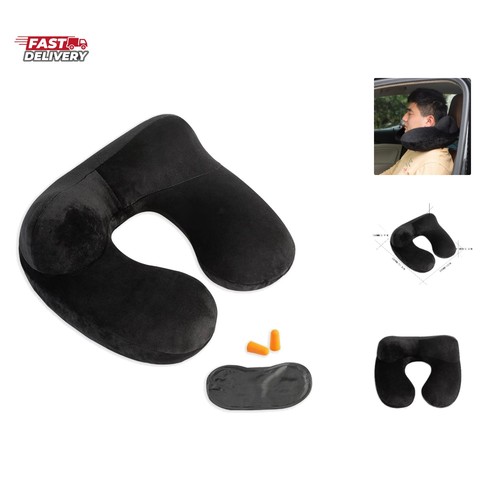 Inflatable travel pillow - travel, pillow,