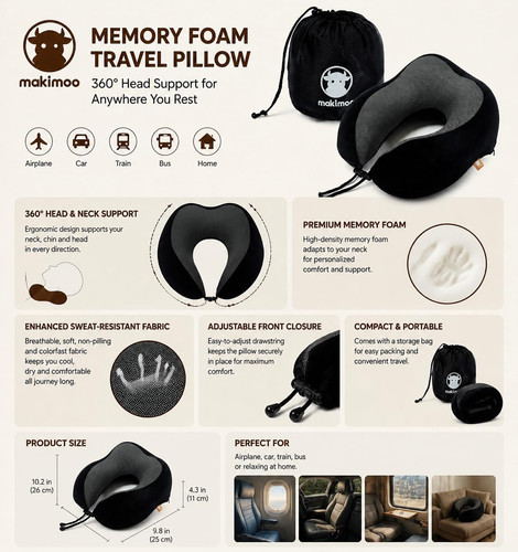 Makimoo memory foam - makimoo,