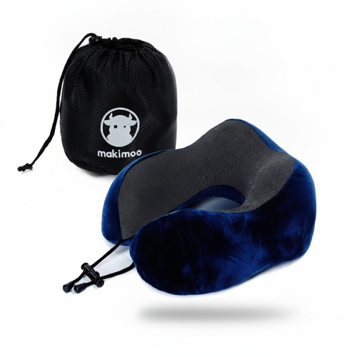 Memory foam travel pillow - pillow, neck