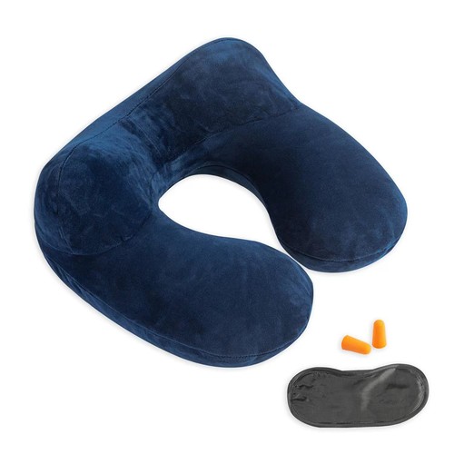 Inflatable travel pillow - inflatable, pillow,